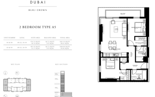 2BR Apartment im Herzen Dubais | Dubai Downtown