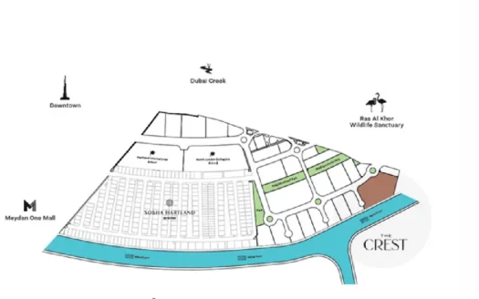 1BR im The Crest Tower B | Sobha Hartland