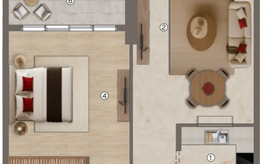 Ramada Residences by Wyndham-BNW | Dubai Al Jaddaf