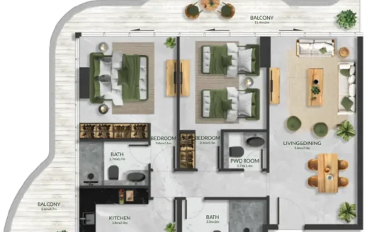 Aqua Maya by BNW Developmens | Al Marjan Island (RAK)