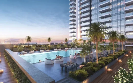 1-BR Apartmen Golf Gate 2 | Damac Hills 1